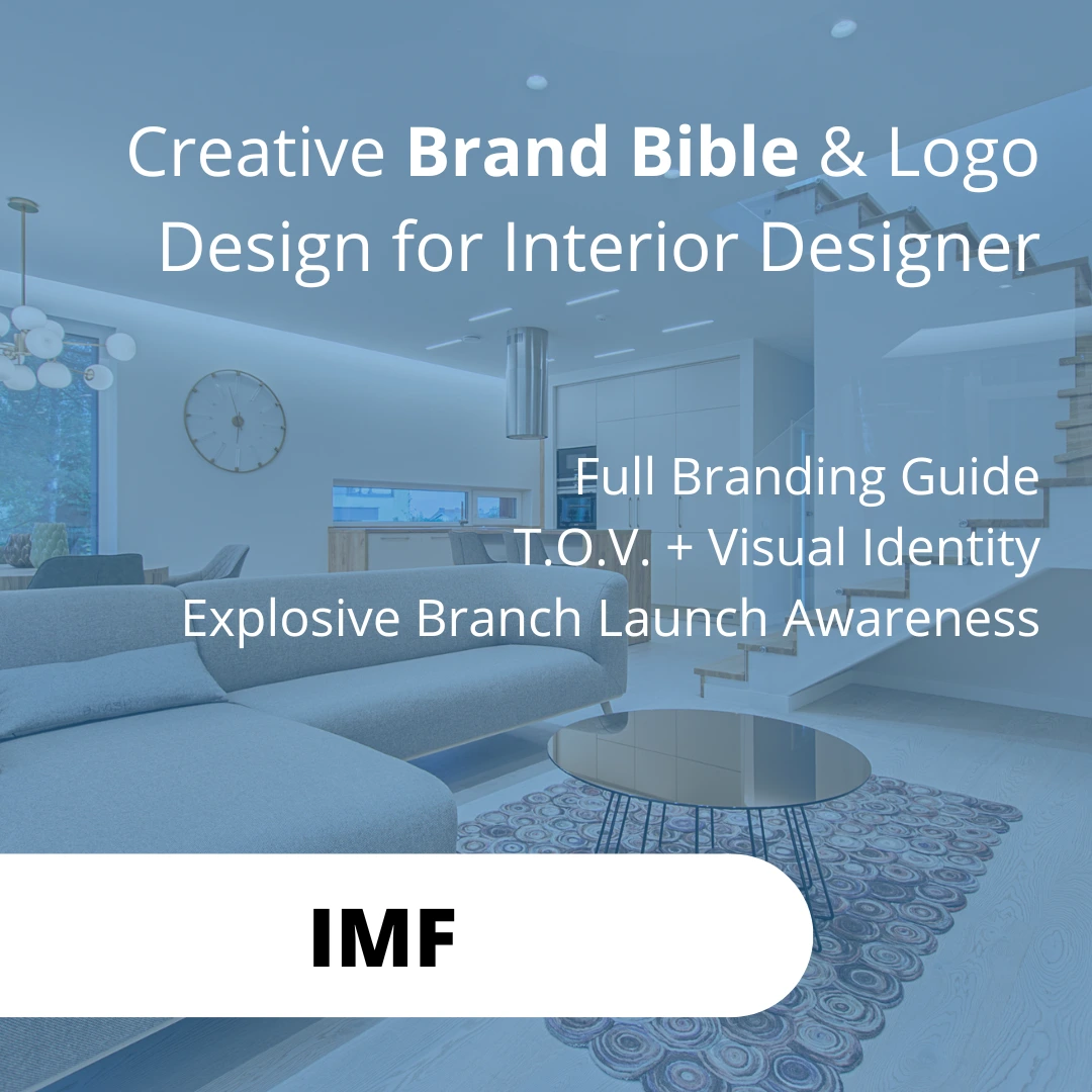 Creative Brand Bible & Logo Design for Interieur Designer