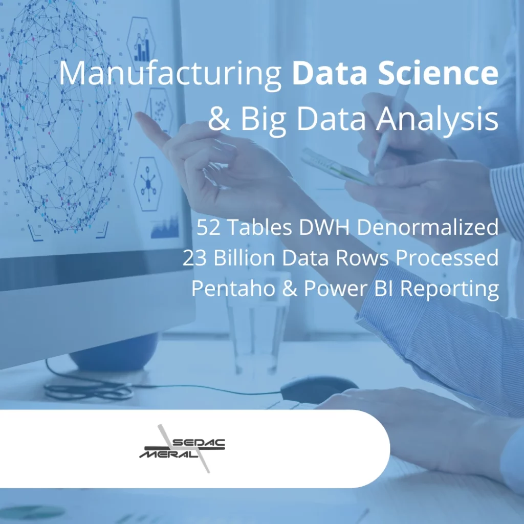 Manufacturing Data Science & Big Data Analysis