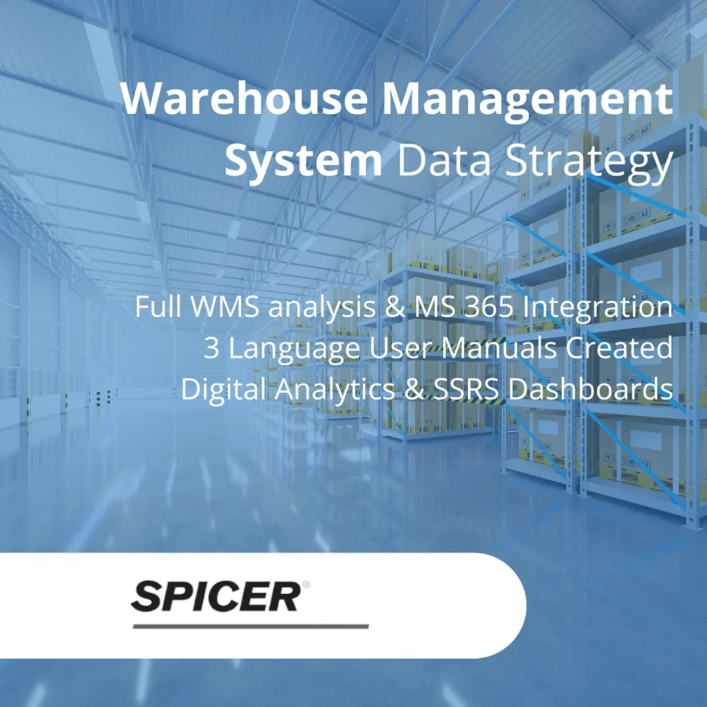 Digital Strategy for Warehouse Supply Chain Data