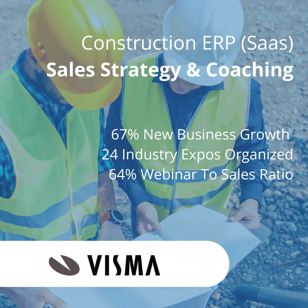 Sales Strategy for SaaS Construction ERP Provider